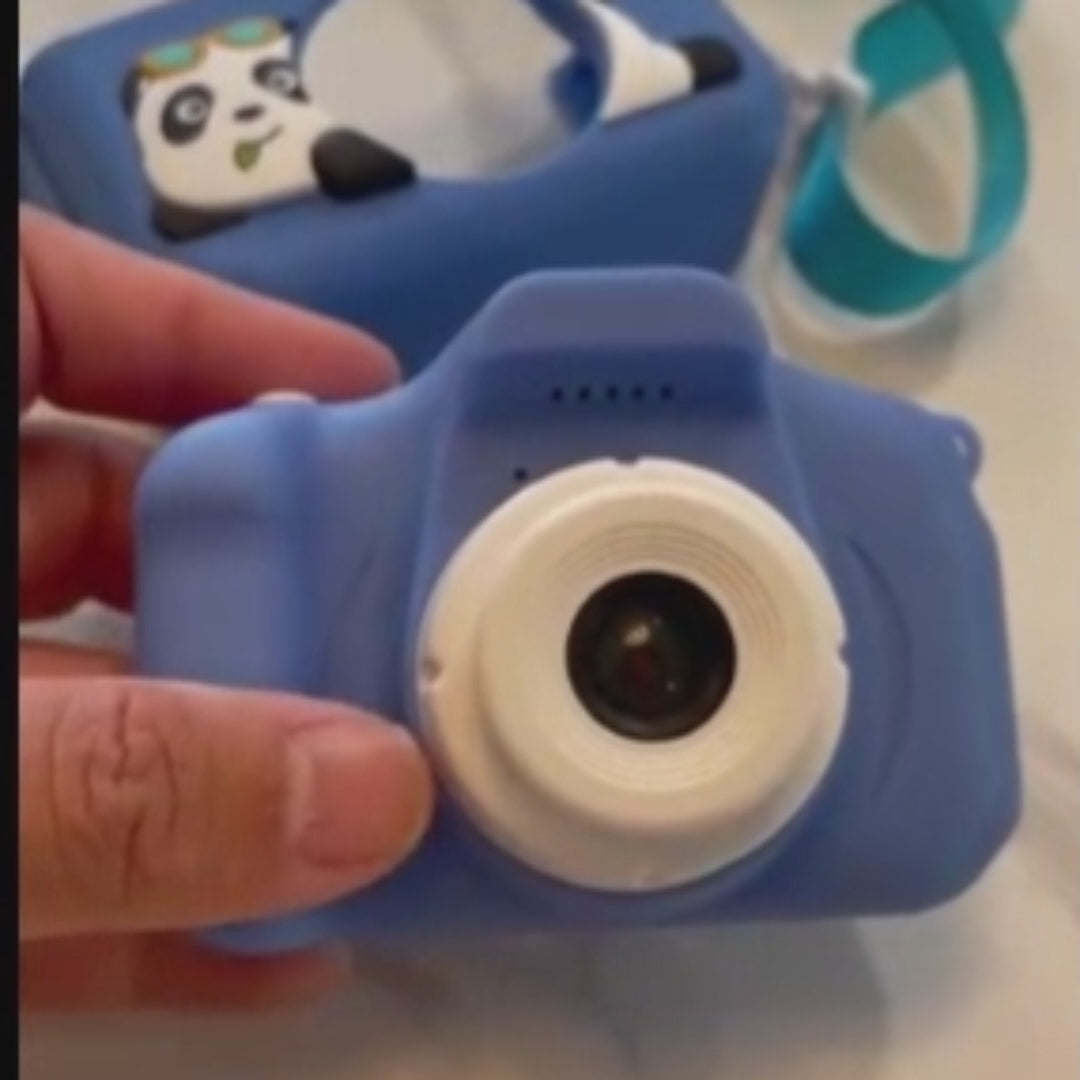 Exciting Camera for Inquisitive Children With Selfie, 32GB Storage, Display Screen, Fun Cartoon Design for Ages 3+