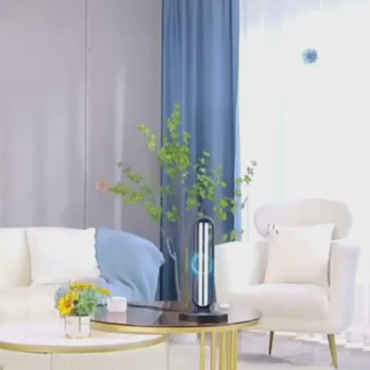 Multi-Surface UV Disinfection Lamp with Ozone & Ozone-Free Modes, Air Purification Function and Remote Control