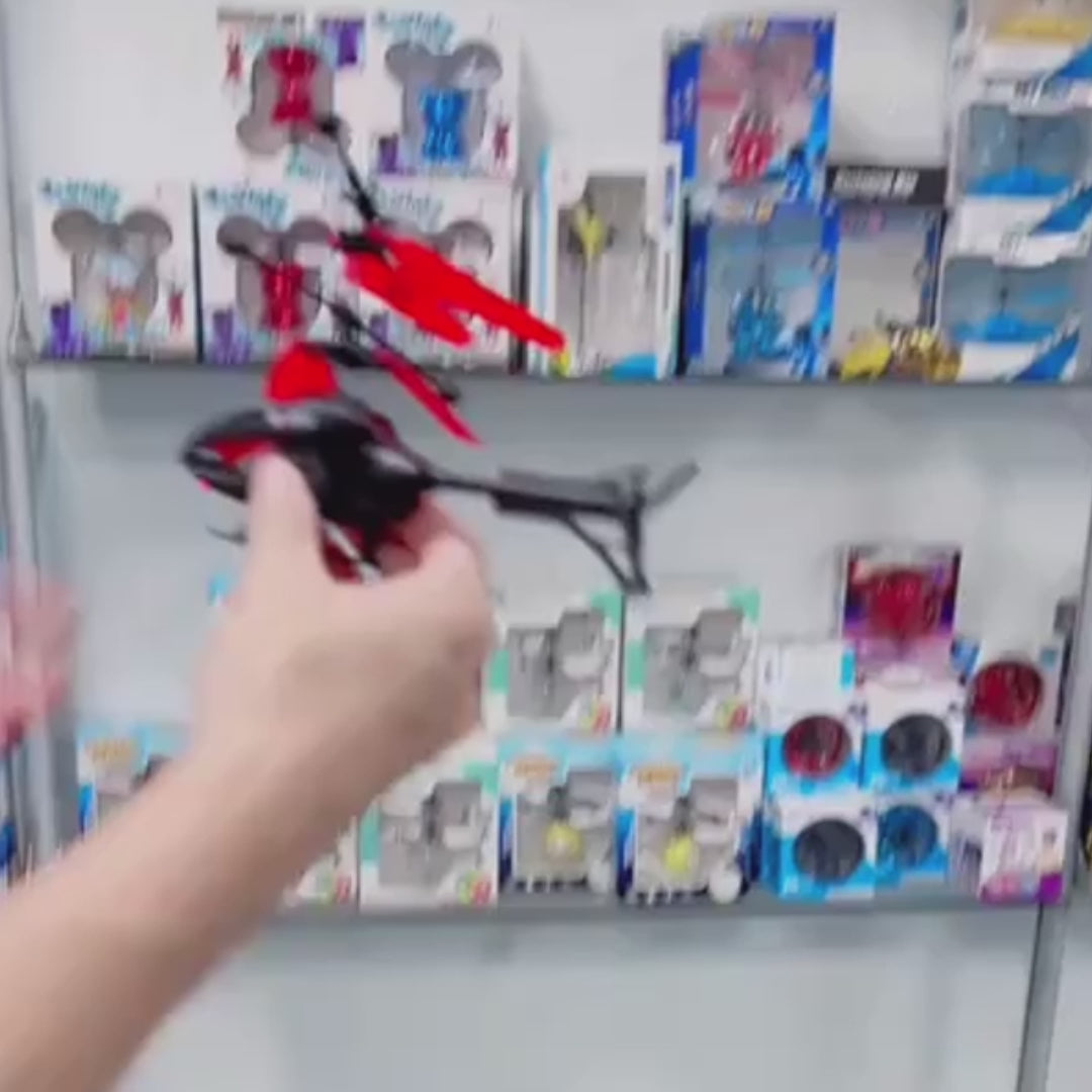 Remote Control Helicopter with Lightweight, Durable Design, Remote Control, LED Night Lights, Safe for Age 14+