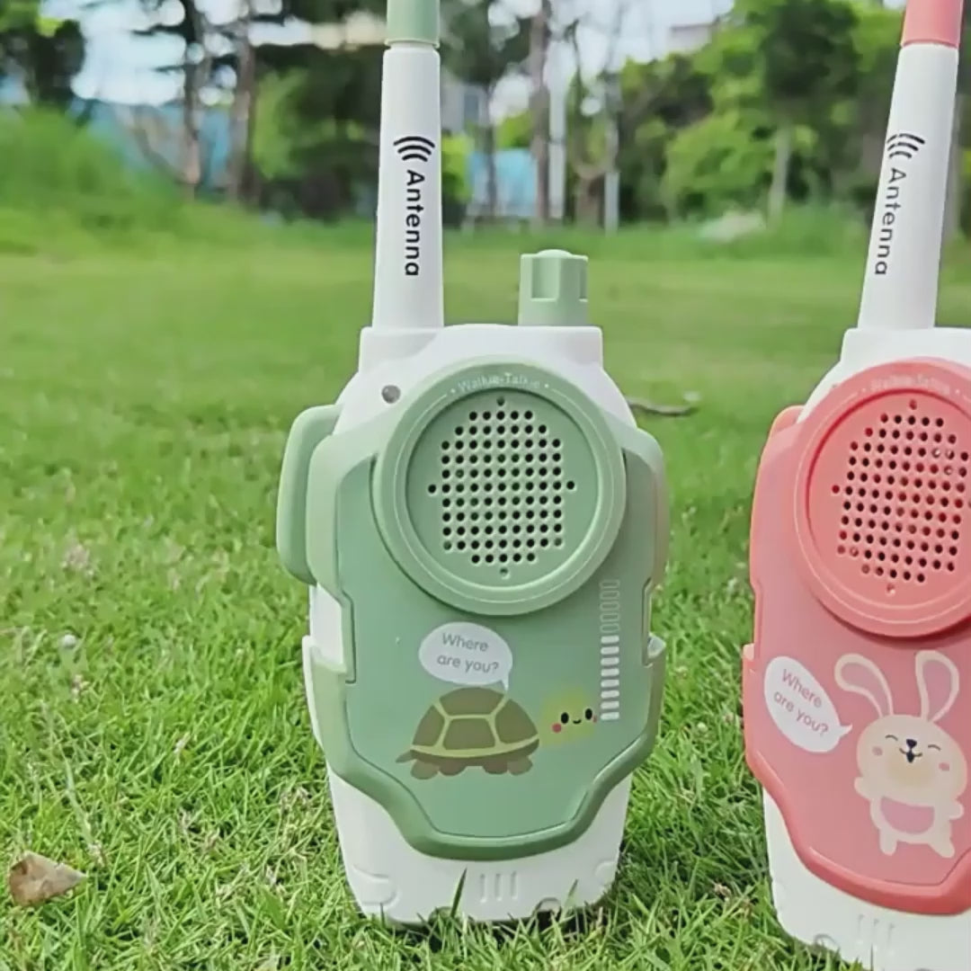 2PCS Talkie Walkie Toy, Creative Role-Play, Social Interaction & Screen-Free Fun, Safe for Kids 3+