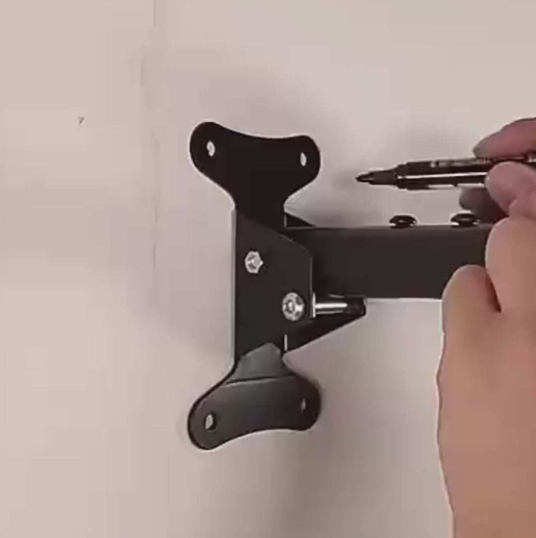 Space-Saving Bike Wall Mount Rack – Foldable Bicycle Hanger with Rim Protection