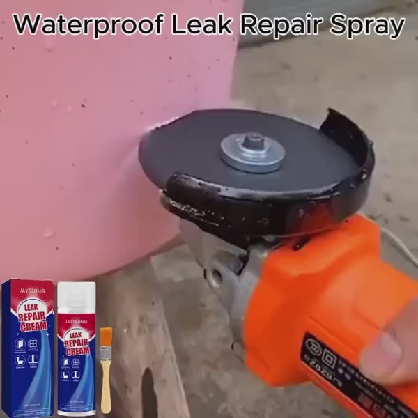 Waterproof Leak Repair Spray Coating with Instant Water-Sealing Protection for Cracks & Leaks